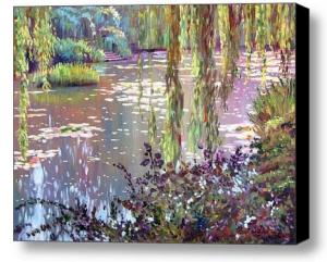 Thank you to an Art Collector in Bayside NY  for buying Homage to Monet